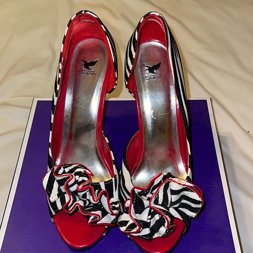 Zebra Print Pumps